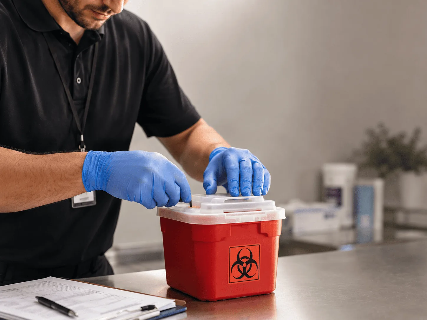 Why choose Sharps Waste Disposal in Channing, MI